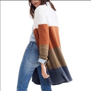 Madewell Kent striped cardigan
